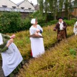 After One Last Time Chasing The Maids Around The Garden, Followed By An Irate Gardener, Baldrick Says, "Goodbye!"