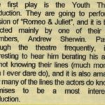 THE PROMPTER August 1997 - Comment by Geoff Hool