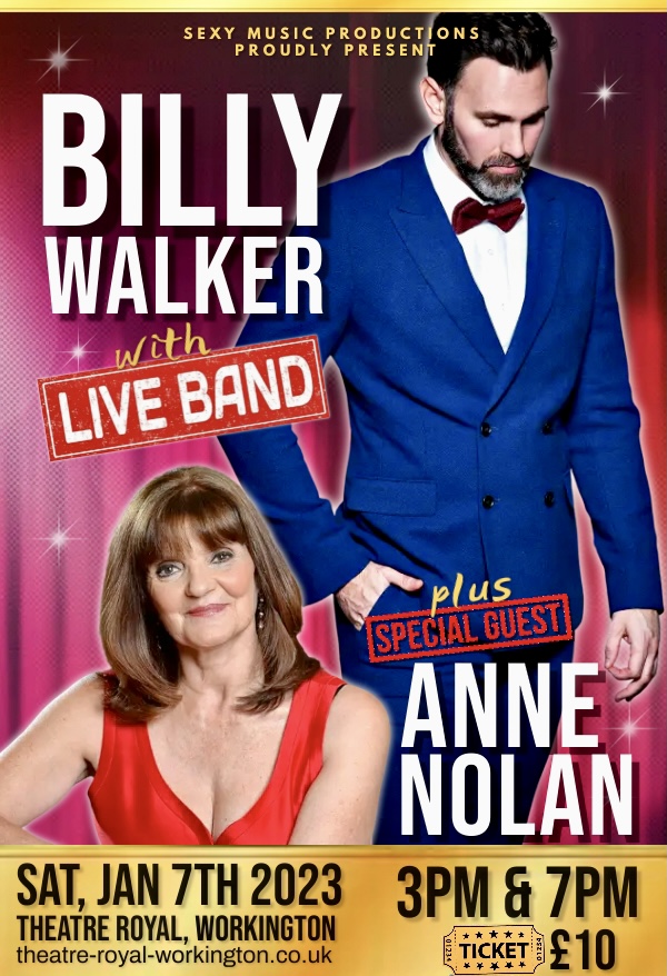Billy Walker LIVE poster 2023
