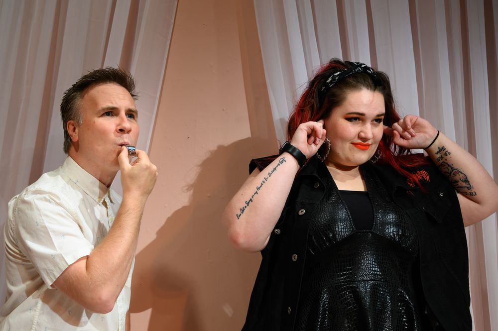 The Real Thing - Karl Sanderson (Marvin) and Fiona (Millie Hardy-Sims