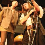 Long John Silver explains to Jim about the stars.